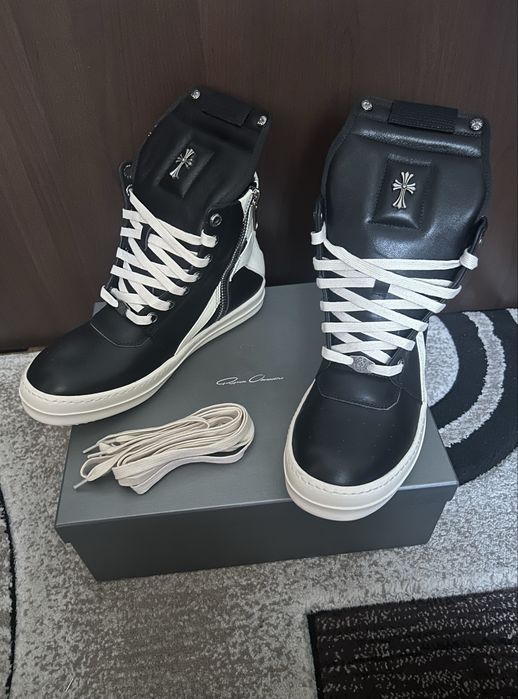 Rick Owens Geobaskets Chrome Hearts 42