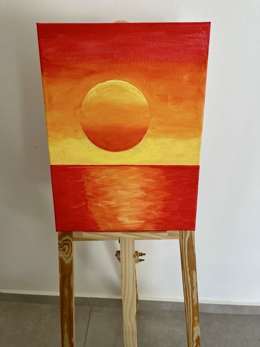 Tablou pictat manual