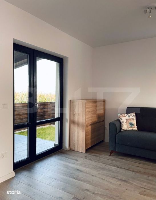 Casa moderna, tip duplex, de inchiriat, 88 mp + 200 mp teren, zona Lis