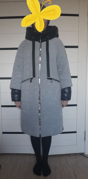 Тёплый пуховик 44,46р