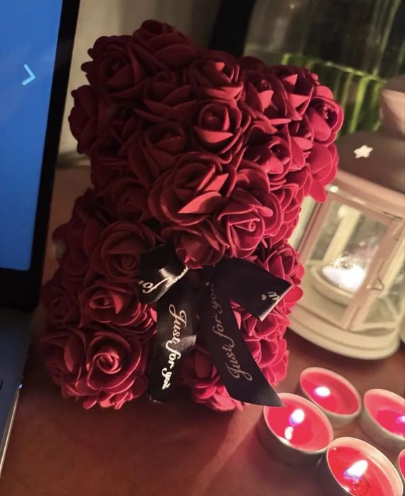 Ръчно изработени мечета от рози