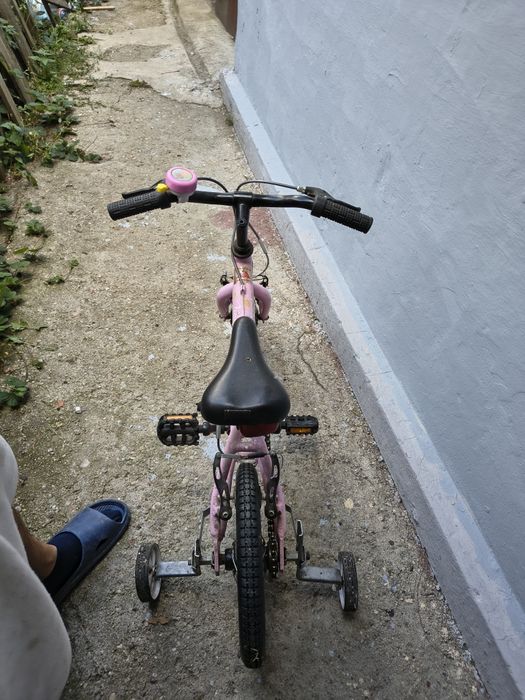 Bicicleta copii cu roti ajutatoare