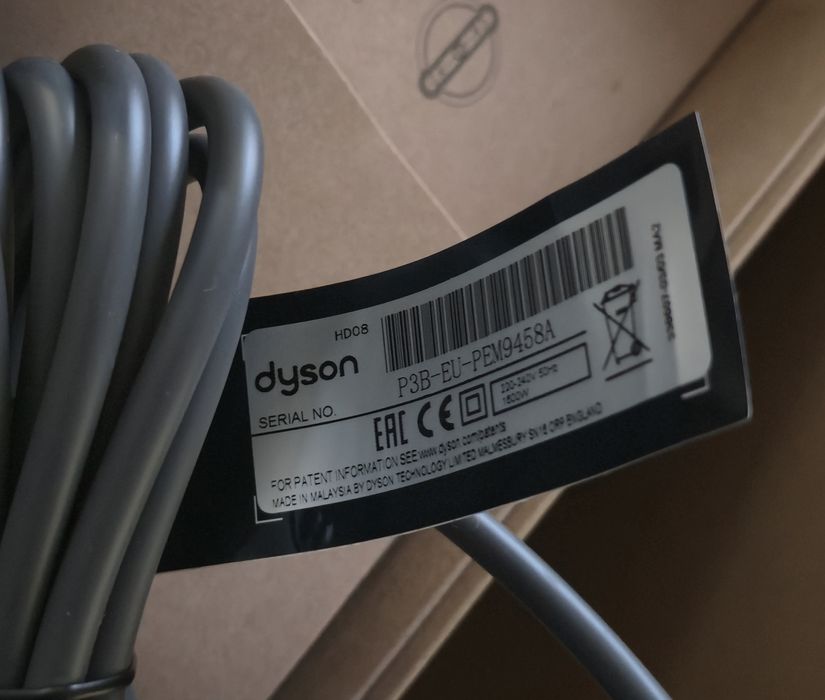 Uscator Dyson Grey/Pink HD07