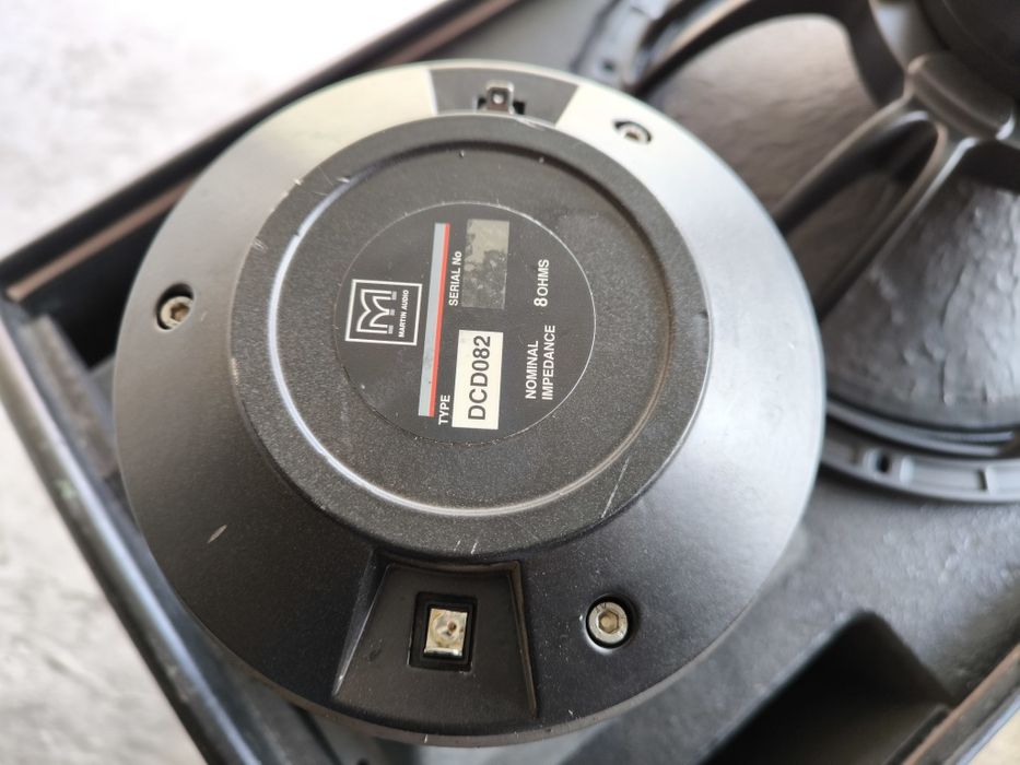 Sistem Boxe + Basi Martin Audio F15  S18. Nu! RCF Dynacord