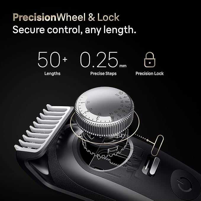 Тример за брада Braun Series 9 BT9565 + 14 аксесоара, до 180 мин