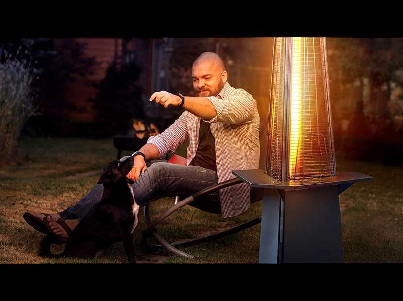 Уличный газовый обогреватель Ballu BOGH-15 1+1 год гарантии, Россия!