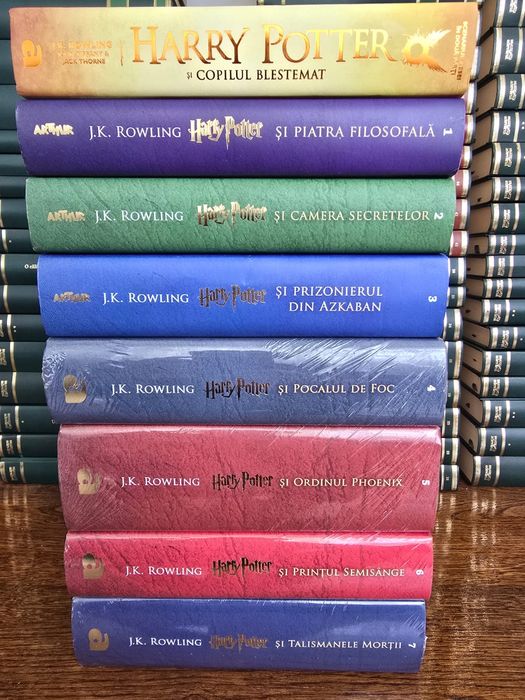 Harry Potter 8 volume (sunt rezervate)