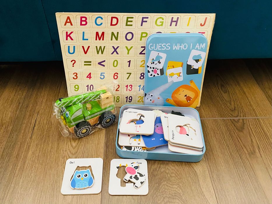 Set cadou jucarii educationale Montessori
