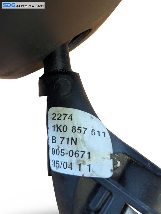 Oglinda Interior Retrovizoare Volkswagen Golf 5 2004 - 2008 Cod 1K0857511 [L9835]