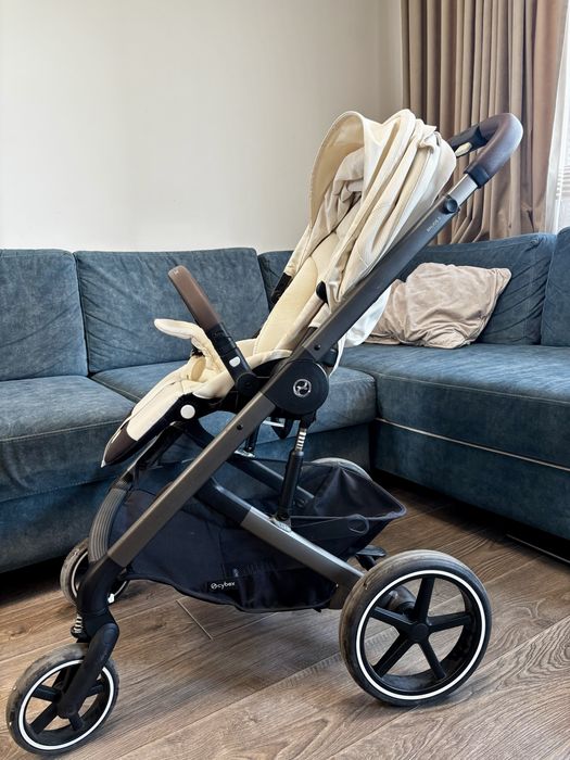 Бебешка количка Cybex Balios S Lux + кош за новорено + кошница за кола