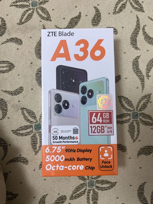 ZTE blade A36 игровой