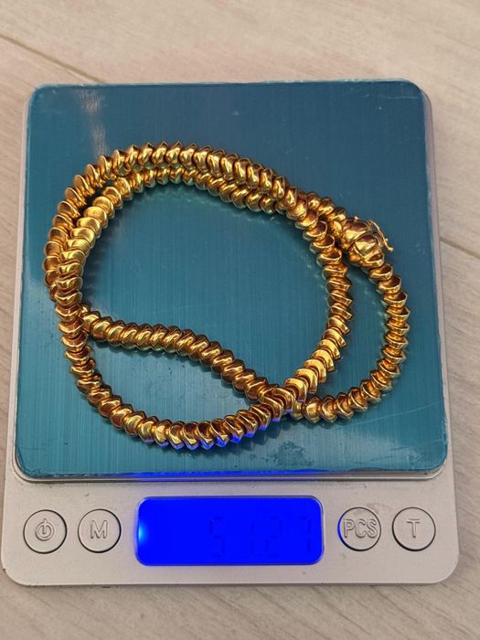 Set din aur de 18k