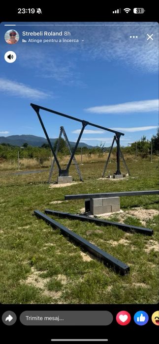 Carport auto  pentru doua masini