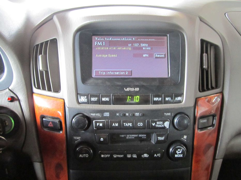 Монитор Lexus RX300