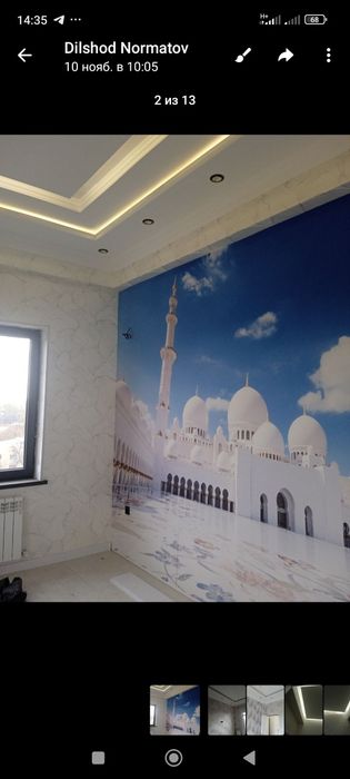 Мелкие ремонт квартир Поклейка Обоев!!!