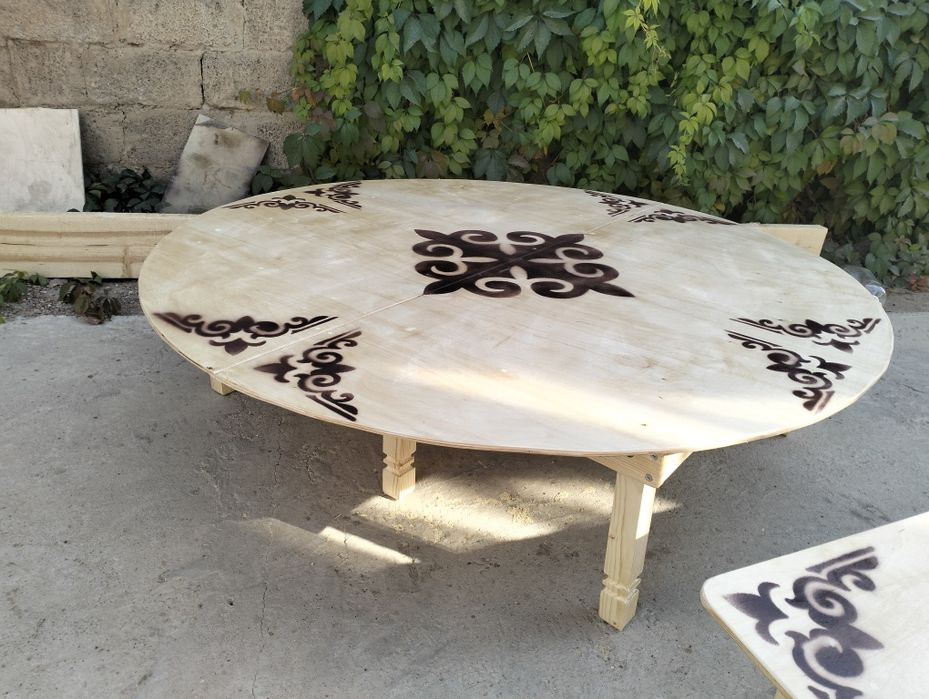 Жиналмалы жер стол