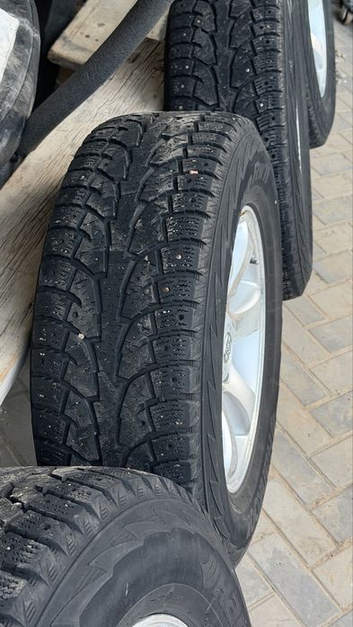 Prado диски с резиной Hankook