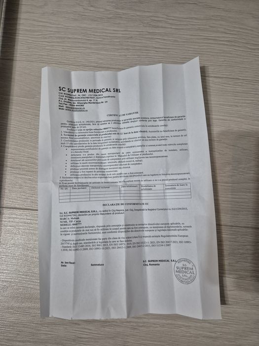 Vand cârje reglabile noi