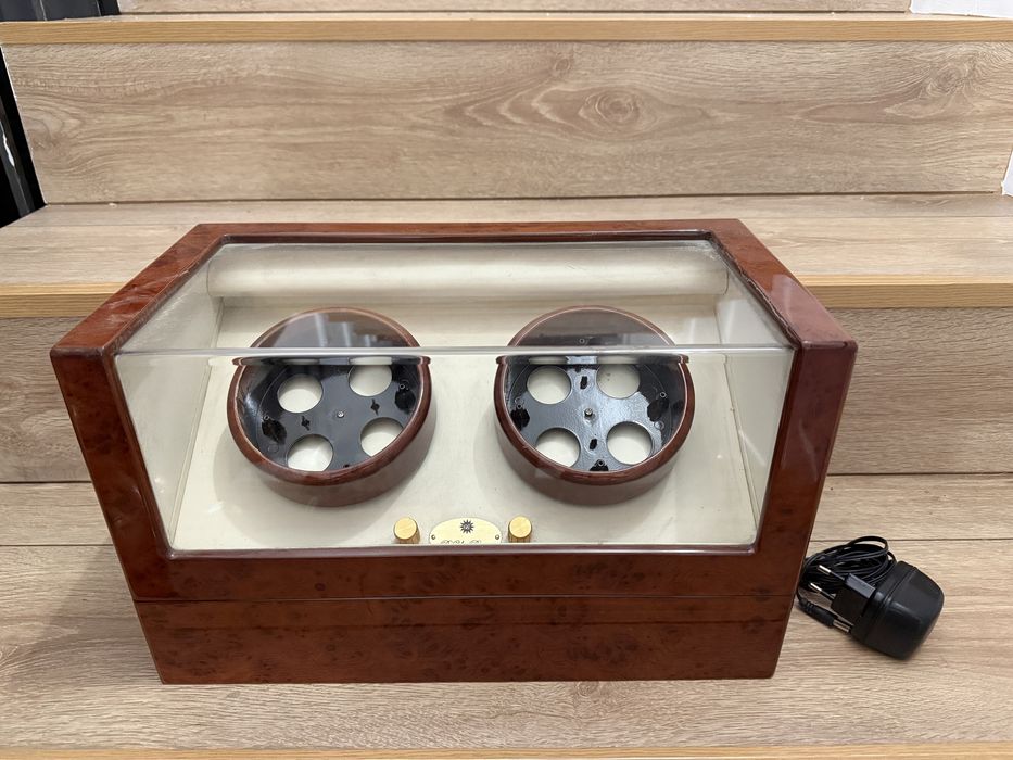 Watch Winder R.U. Braun – Cutie întors ceasuri automate (Lemn Lăcuit)