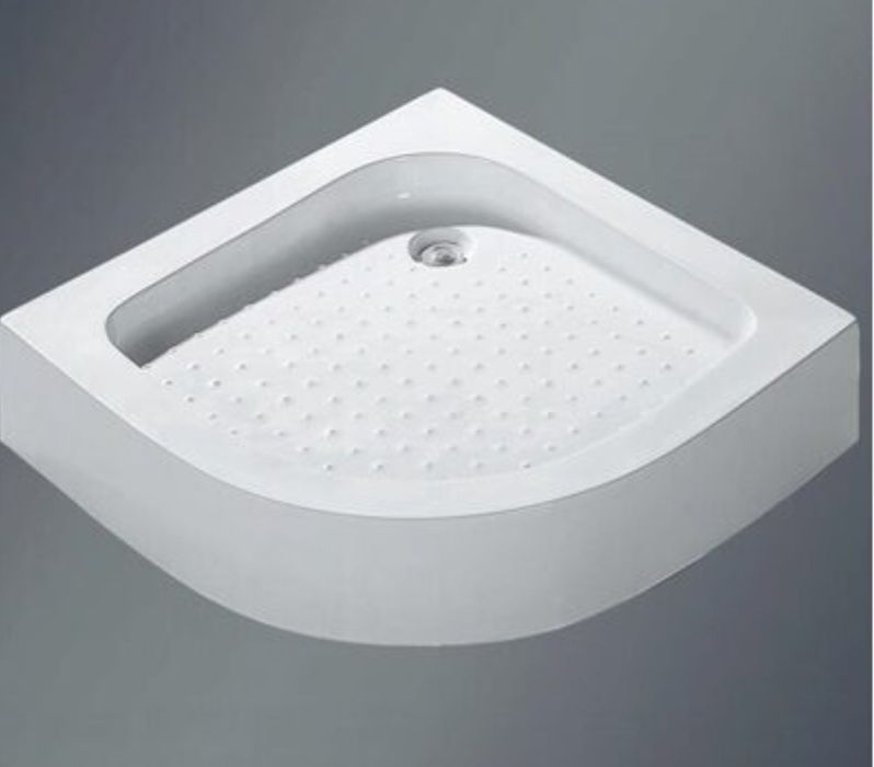 Cadă duș 90 X 90 semirotundă