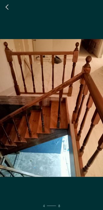 Изготовление и установка лестниц.