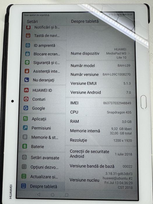 Tableta huawei mediaPad M3 Lite 10