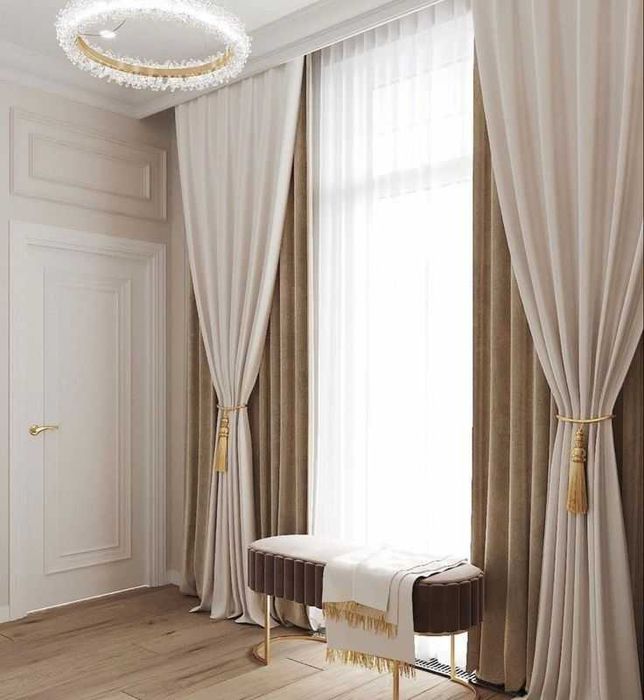 Шторы | Римские шторы | Установка карнизов | Pardalar    Sh1154