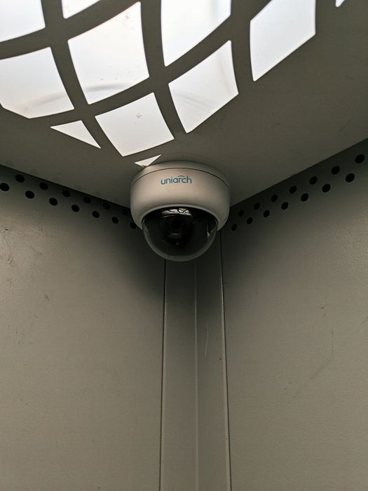 Установка камер видеонаблюдения