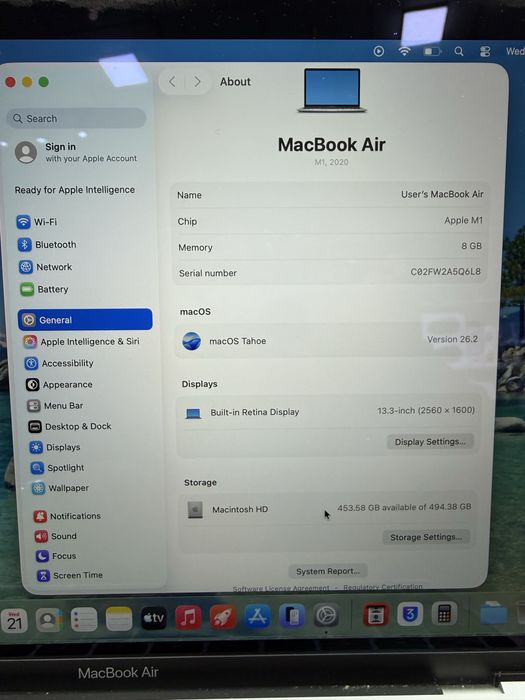 MacBook Air M1 512 Gb