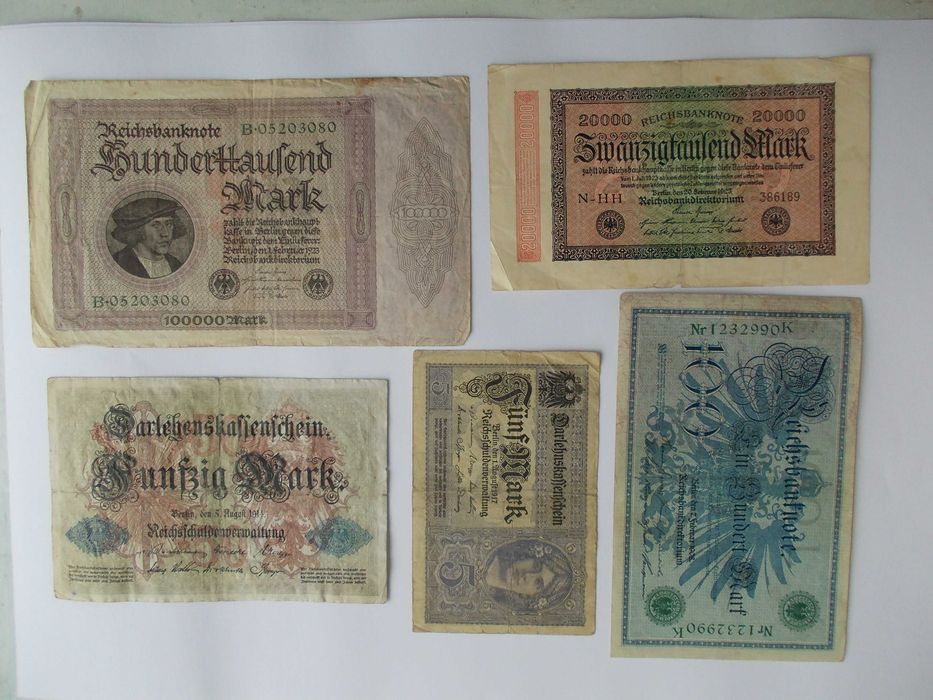 Bancnote vechi Germania