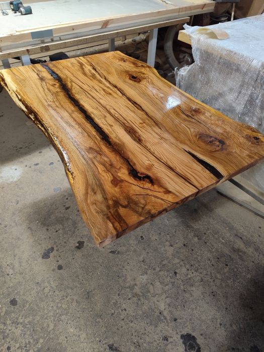 Плот за маса от дъб рустик