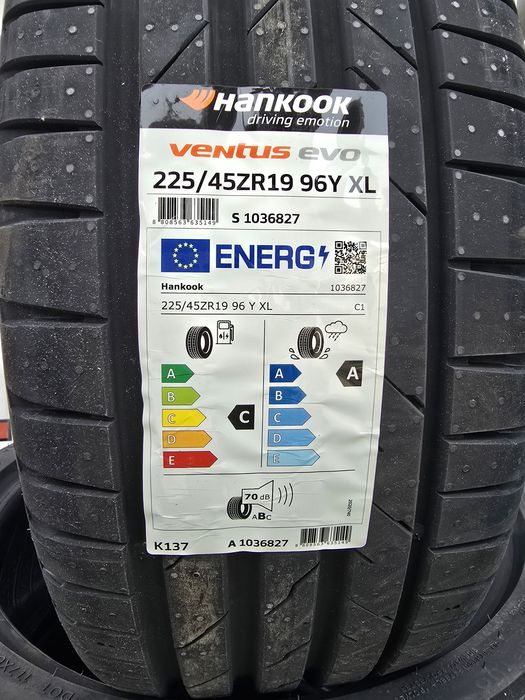 225 45 19 hankook NOI 450 lei bucata