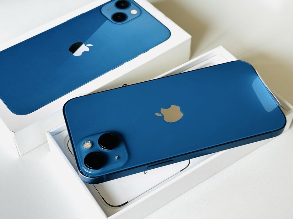 Iphone 13 128GB Blue 100% Батерия! Гаранция 6 месеца
