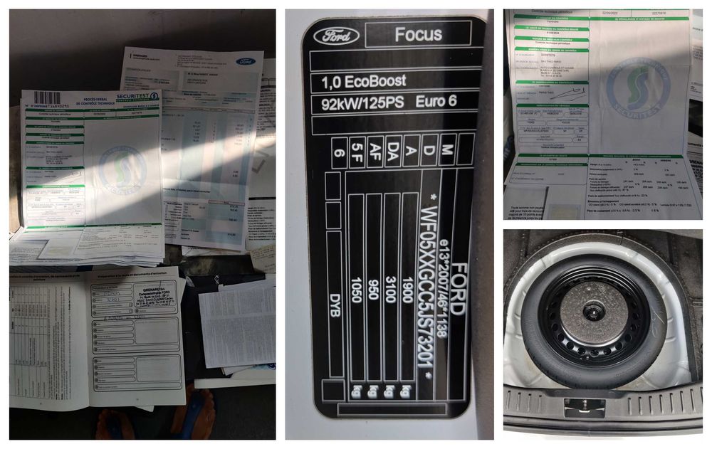 Ford Focus Titanium 2018 EcoBoost Euro6 Carte service/factura/Garantie
