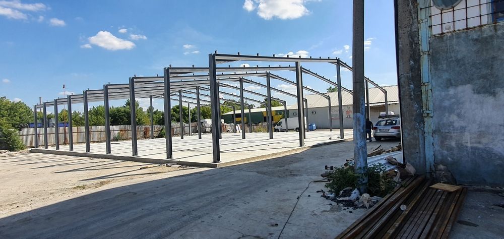 Structura metalica cu dimensiunile de 15x30 confectionata din profile