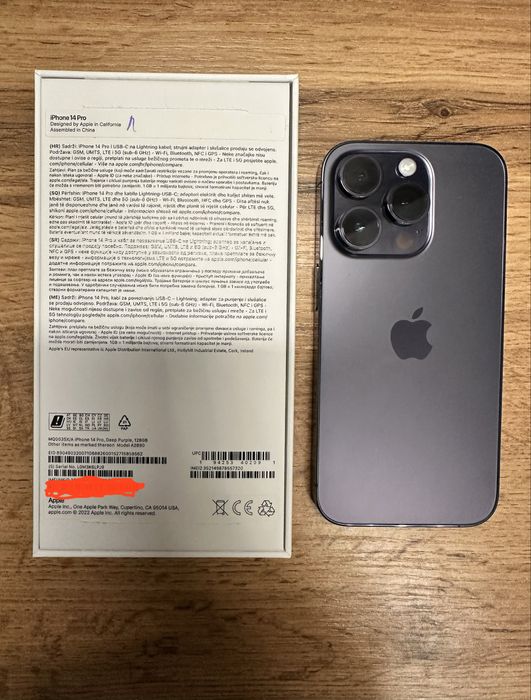 iPhone 14 Pro, 128 Gb, Deep Purple