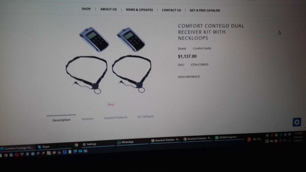 Amplificatoare Comunicare Comfort AUDIO Aparate auditive  conferinte ,