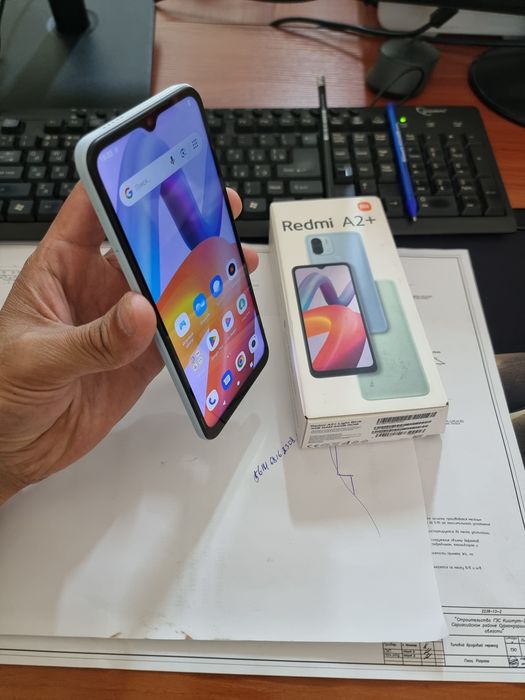 Redmi A2+ 64gb ideal ochilmagan usta kurmagan aybi yuq tozza telefon