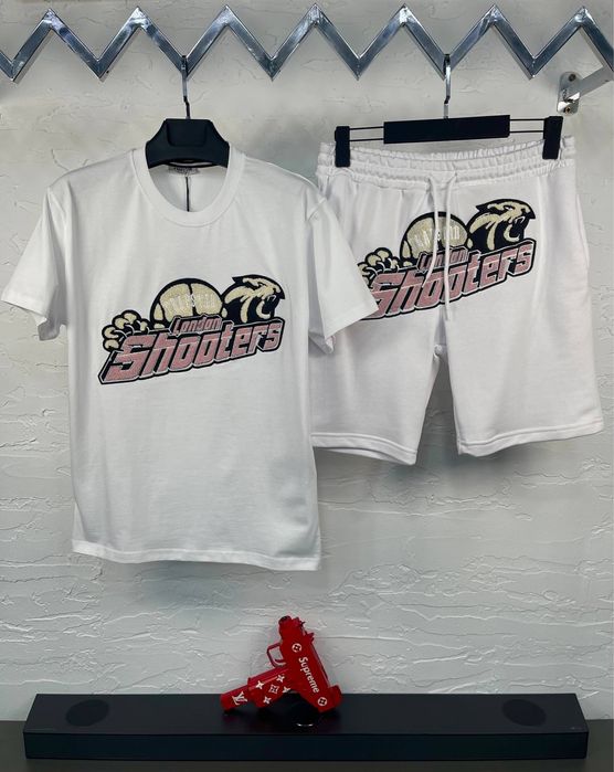 Ново! Sp5der / Chrome Hearts / Essentials / Corteiz / Trapstar / Syna World / Nike Летни Екипи Тениска с къси панталони комплекта лято