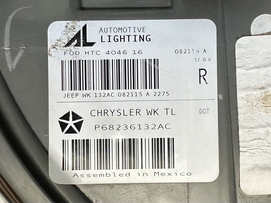 Stopuri / Triple Jeep Grand Cherokee WK2 Facelift