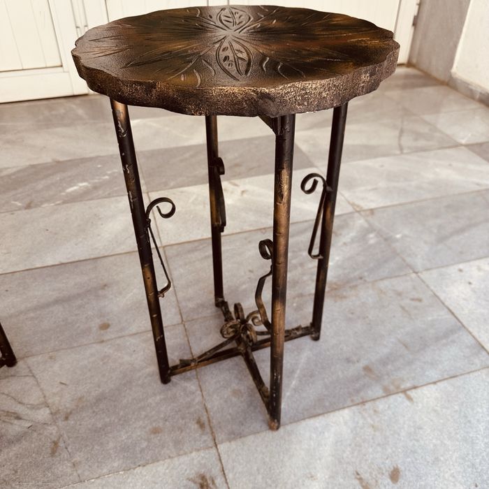 Винтидж декоративни масички / стойки от 80-те