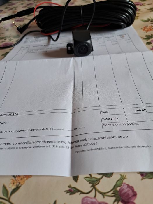 Vând camera de masalier noua cu factura