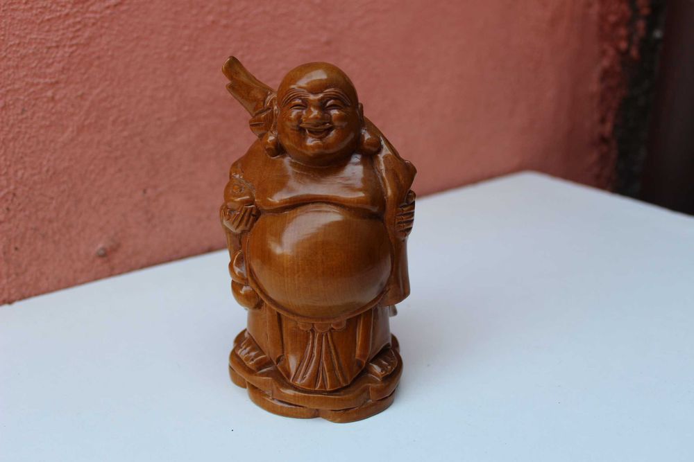 Sculptura/figurina BUDHA lemn, CHINA