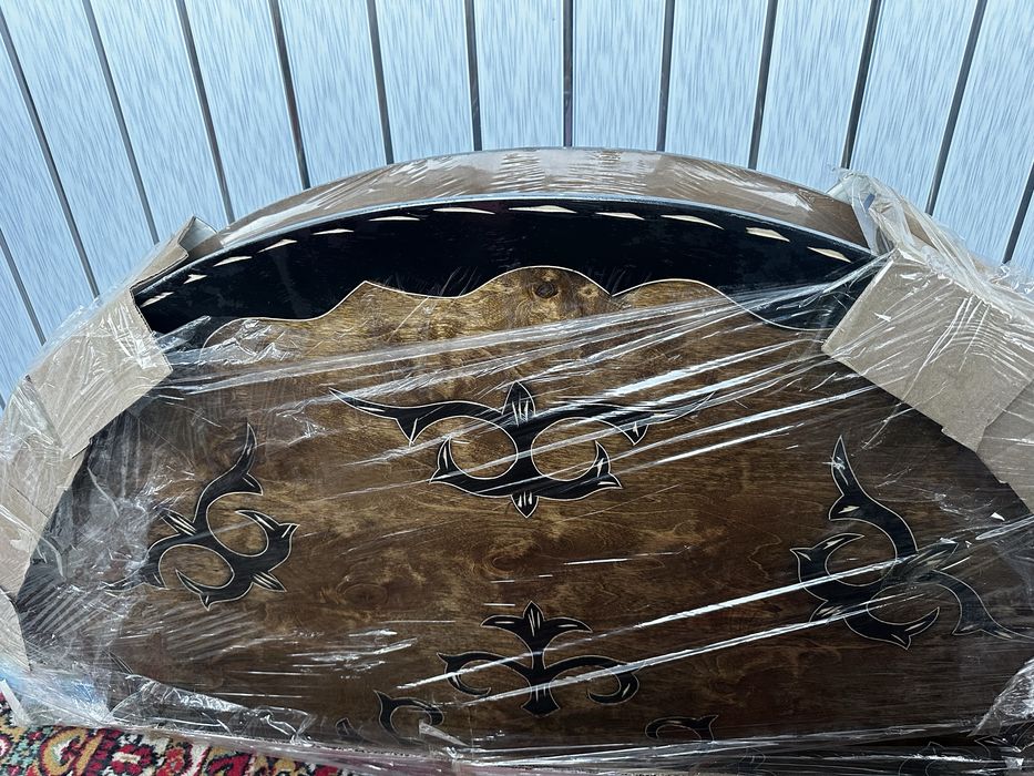 Стол круглый казахский