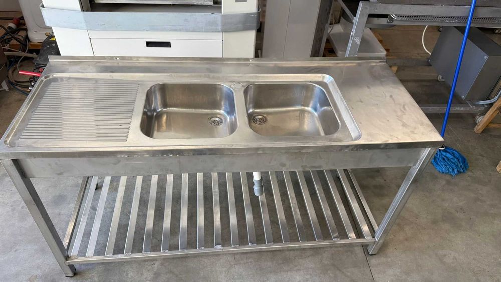 Chiuveta inox dubla
