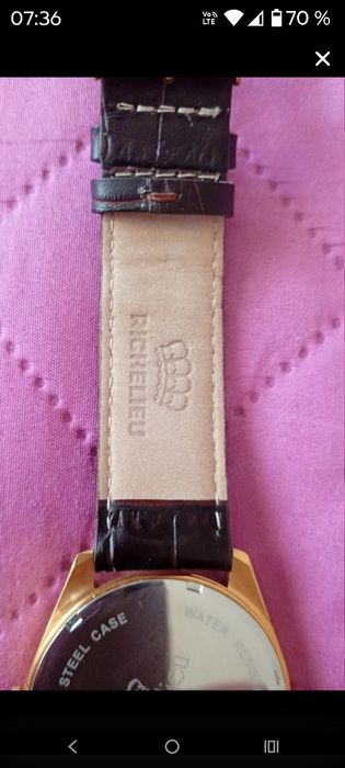Ceas elvețian original nou precizie mare Richelieu
