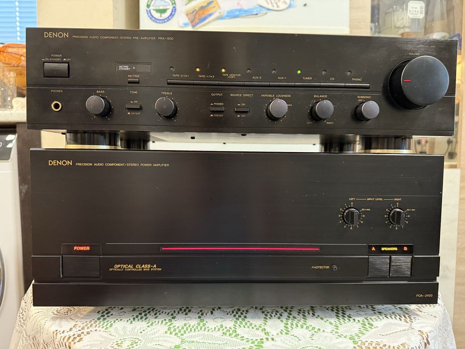 Denon POA-2400 PRA-1500 Топ