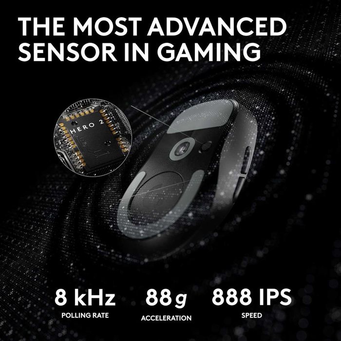 Геймърска мишка Logitech G PRO X Superlight 2 Black