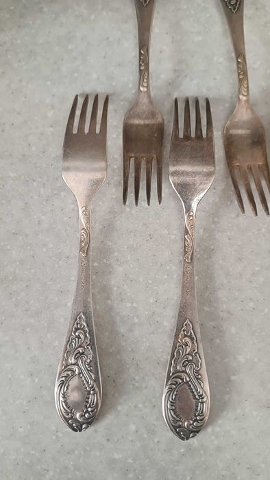 Вилки. МНЦ. Нейзильбер.  СССР