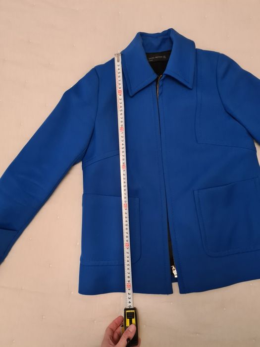 Geaca primavara albastru Zara S